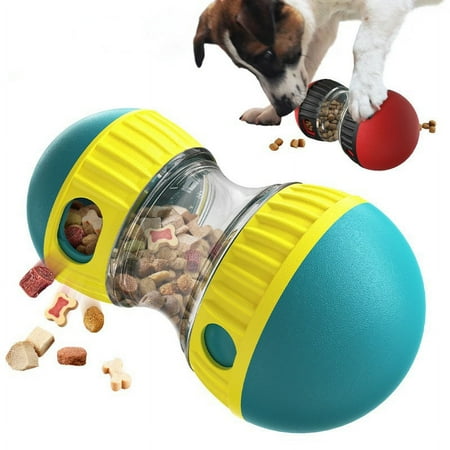 Dog Puzzle Toys, Rolling Treat Dispensing Dog Toys for Brain Stimulation, Dog Treat Ball & Dog Slow Feeder, Dog Enrichment Toys to Keep Them Busy