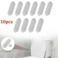 thumbnail image 6 of 10sets Toilet Seat Bumpers, Universal Toilet Seat Buffer Toilet Lid Rubber Bumpers Strong Adhesive Bidet Toilet Bumpers Used for Home, Hotel, Hospital, 6 of 7