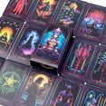 thumbnail image 7 of Inspired Neon Tarot Cards 10.3*6Cm  English Visions Divination Edition Deck Board Playing Games 78Cards, 7 of 7