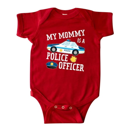 

Inktastic My Mommy is a Police Officer Gift Baby Boy or Baby Girl Bodysuit