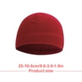 thumbnail image 3 of Qarigey Gorro de exterior para mantener el calor, gorros flexibles para mujer, accesorio de ropa práctico, gorro para adultos con diseño de Color Sombreros Violeta, 3 of 6