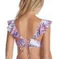 thumbnail image 2 of Raisins BALI Juniors' Back to Bali Palisades Ruffled Bikini Swim Top, US Large, 2 of 2