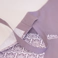 thumbnail image 5 of Mainstays Chef Kitchen Apron, 28" x 32" Cotton Apron with Pocket for Cooking, Baking, Gardening, Purple Floral, 5 of 7