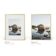 thumbnail image 4 of Aluminum Metal and Glass Single Picture Frame 9x12, 4 of 7