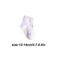 thumbnail image 2 of 6 Pieces Kids Stockings Socks with Nice Elasticity Comfortable Wearing Simple Style Good Craftsmanship Hose Keep Crawing medium white 12-14, 2 of 6