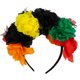 thumbnail image 1 of KAKOWELY Diadema de fiesta de Halloween para mujer, tocado de mariposas y flores artificiales., 1 of 4