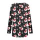 thumbnail image 5 of Camiseta de manga larga con cuello redondo y estampado navideño para mujer Pompotops qwe24299, 5 of 5