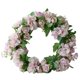 thumbnail image 1 of Puerta artificial Guirnalda de flores Oficina en casa Simulación colgante Decoración floral Banquete de boda Corona de flores falsas, Púrpura Inevent HA9087-03B, 1 of 6