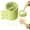 D, variant on Flower-Shaped Silicone Popsicle Mold with Lids, Easy Release Ice Pop Maker for DIY Frozen Yogurt, Jelly & Puree, Reusable Dessert Tray for Summer Treats (A-Green)