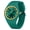 Midnight Green, variant on Watches for Women Waterproof Nurse Watch with Blue Silicone Strap, Bright Easy Reader Womens Luxury Watch Birthday Gift