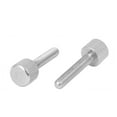 thumbnail image 3 of Computer PC Case Stainless Steel Flat Head Knurled Thumb Screw M4 x 20mm 20pcs, 3 of 5