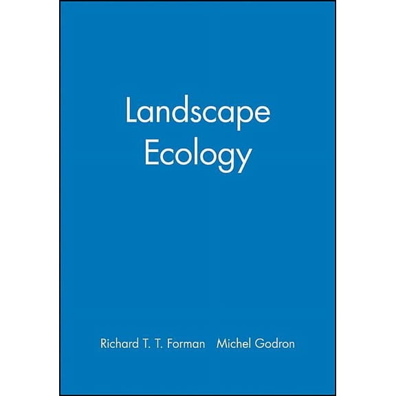Landscape Ecology, (Paperback)