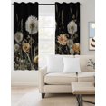 thumbnail image 2 of Farmhouse Flowers Blackout Curtains 63 Inches Length, Spring Vintage Botanical Floral Window Treatment Thermal Insulated Drapes for Bedroom Living Room 2 Panels 104x63 Inches, 2 of 9