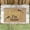Q, variant on Carpet,Outdoor Bee Festival Doormat, Heavy Duty Honeycomb Design Welcome Mat, All Weather Non-Slip Entrance Carpet for Garden, Patio, Front Door,24"W*21"L