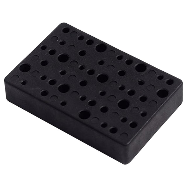 Soporte para brocas, bandeja para brocas de enrutador para brocas helicoidales, brocas para piedra, cortadores para carpintería kusrkot Portabrocas