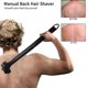 thumbnail image 3 of Maquinilla de afeitar manual para el cabello, afeitadora manual para todo el cuerpo, recortadora de vello con cuchillas grandes, características líderes en su clase, 3 of 11