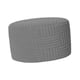 thumbnail image 3 of Funda para reposapiés de sofá, funda para taburete con base elástica, funda protectora gruesa Gris claro, 3 of 9