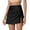 Z01A Black, variant on Women's Waistband Layered Swimdress Ruffle Swim Skirt Swimsuit Bottom Dark Blue S
