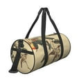thumbnail image 3 of Bingfone Vintage Bird Print Gym Duffle Backpack for Men Women,Travel Weekender Carry-On Bags with Detachable Back Pack Straps for Traveling Overnight Climb Sports, 3 of 8