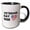 Black/White, variant on , Veterans Day 2025 with Us Flag Heart Icon, 11oz Two-tone Blue Mug