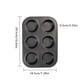 thumbnail image 5 of Bewildely Muffin Cup Cake Utensilios para hornear Cupcake Herramientas Antiadherente Molde de acero Egg Bandeja para hornear Muffin Cake Mold Type2 NO2 Bewildely HA001646-01, 5 of 6