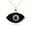 Black Blue Eye, variant on Boho Multi-layer Pearl Chain Pendant Necklace Choker Charm Womens Party Jewelry-Cherry Pearl