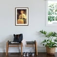 thumbnail image 3 of Art.com A Young Girl Braids a Garland Crown of Flowers Art Print by William Adolphe Bouguereau, Brown Frame Wall Art, 21" x 29", 3 of 5