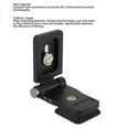 thumbnail image 4 of Camera L Bracket, Aluminum Alloy 1/4 3/8 Inch Thread Foldable Camera L Bracket 38mm Slot  for Accessory, 4 of 7