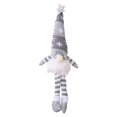 thumbnail image 2 of 3uds. Muñeca navideña sin rostro, muñeca bonita, gnomo elfo, regalos de decoración del hogar de Navidad (gris largo), 2 of 2