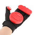 thumbnail image 2 of Gants de Skateboard Longboard Drift Accessoires de Skate Rouge, 2 of 9