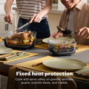 Ninja Crispi Glass Air Fryer 4-Qt, 4-in-1, Air Fry Bake Recrisp, Portable, Dishwasher Safe, FN101GY Cyberspace
