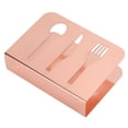 thumbnail image 1 of Napkin Holder Knife Fork Cutout Pattern Stainless Steel Beautiful Practical Drawing Process Stainless Steel Napkin Holder  for Home Bathrooms for Hotels ANGGREK Otros, 1 of 8