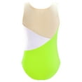 thumbnail image 4 of MSemis Girls Sleeveless Shiny Gymnastics Sport Training Dancewear Ballet Dance Leotards 4-16Y, 4 of 5