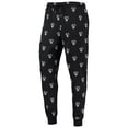 thumbnail image 2 of The Wild Collective Black Brooklyn Nets Allover Logo Jogger Pants, 2 of 3