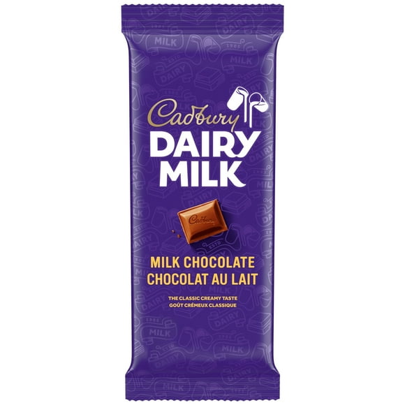 CADBURY DAIRY MILK, Milk Chocolate Bar, Milk Chocolate, CADBURY Chocolate Bar, 90 g, CADBURY DAIRY MILK 90G 21