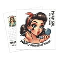 thumbnail image 5 of Vintage Pin Up Girl Wall Calendar – Retro American Style Monthly Hanging Art Calendar For Home Decoration, 5 of 5