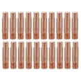 thumbnail image 2 of Boquilla de soldadura MIG de 20 piezas, puntas de contacto, soporte de conector de difusor de Gas (0,8) Likrtyny Piezas de repuesto para herramientas, 2 of 9