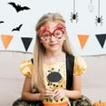 thumbnail image 4 of Nmdmisc Halloween Glasses for Kids, Halloween Party Glasses, Glitter Eyeglasses Halloween Photo Booth Props, Halloween Decorations with Pumpkin, Spider, Ghost Novelty Eyewear, 4 of 6