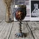 thumbnail image 2 of 2X de Cerveza con de Caballero Medieval, de Acero Inoxidable, de Resina, Copa Vino Tinto Vikinga, Utensilios para Copas de Vino Medievales, Juego de Té, Copas de Vino, 2 of 5