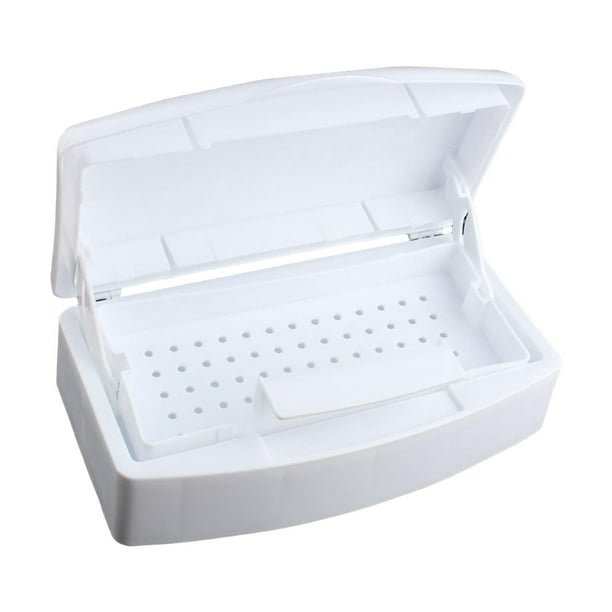 Estuche Esterilizador,Caja esterilizadora de herramientas para uñas,herramientas de manicura para decoración de uñas,Caja de bandeja esterilizadora Caja de desinfección para decoración de Yuyangstore Estuche Esterilizador