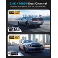 thumbnail image 2 of Dash Cam Navycrest Q7 5G WiFi frontal 2.5K trasera 1080P con 64 GB, 2 of 9