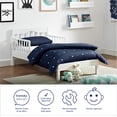 thumbnail image 3 of Baby Relax Carolina Toddler Bed, White, 3 of 12
