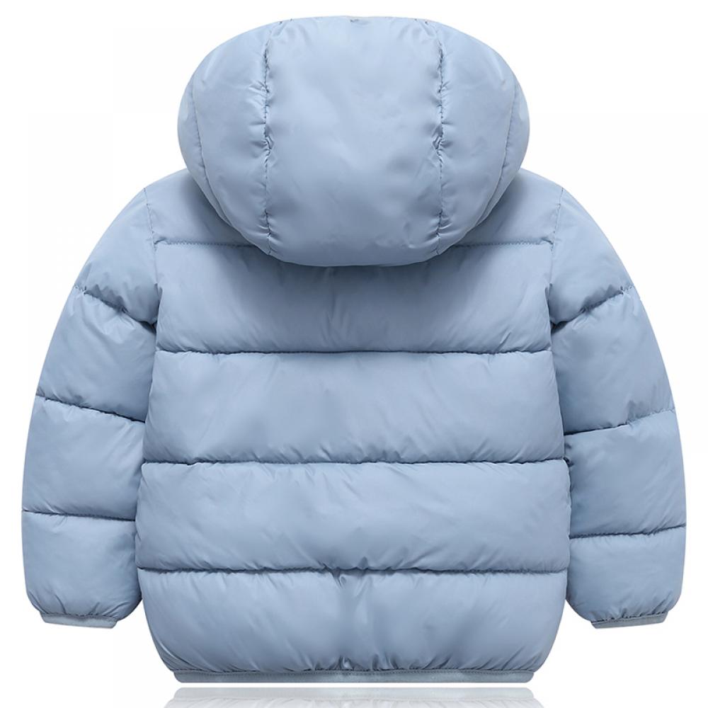 Autumn and Winter New Children's Clothing Cotton Padded Jacket Small and Medium-sized Children's Hooded Down Cotton Padded Jacket 1-7 Y - image 2 of 6