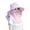 Pink, variant on Personality Accessory Hat Artistic Youth Hats Wide Border Hats Minimalists Hat for Beach Trip and Travel
