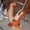 Brown, variant on Viluyesy Womens High Heels Sandals, Ankle Strap Peep Toe Slingback Bridal Wedding Evening Pumps Shoes White US7