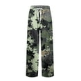 thumbnail image 5 of SnnmBlm Camo Pajama Pants Hunting Camouflage Men's Pajama Bottoms Lounge Sleepwear PJs Lightweight Sleep Pants Black L, 5 of 7
