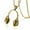 Gold, variant on Mens Headphone Music Hip Hop DJ Rapper Necklace Pendant Delicate Jewelry Chain