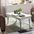 thumbnail image 2 of NovaSolo Table Basse Rectangulaire Provence en Bois, Blanc Pur, 2 of 6