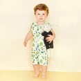 thumbnail image 6 of Babysoy Organic Baby Tank Romper Shortall 3-6 Months, 6 of 11