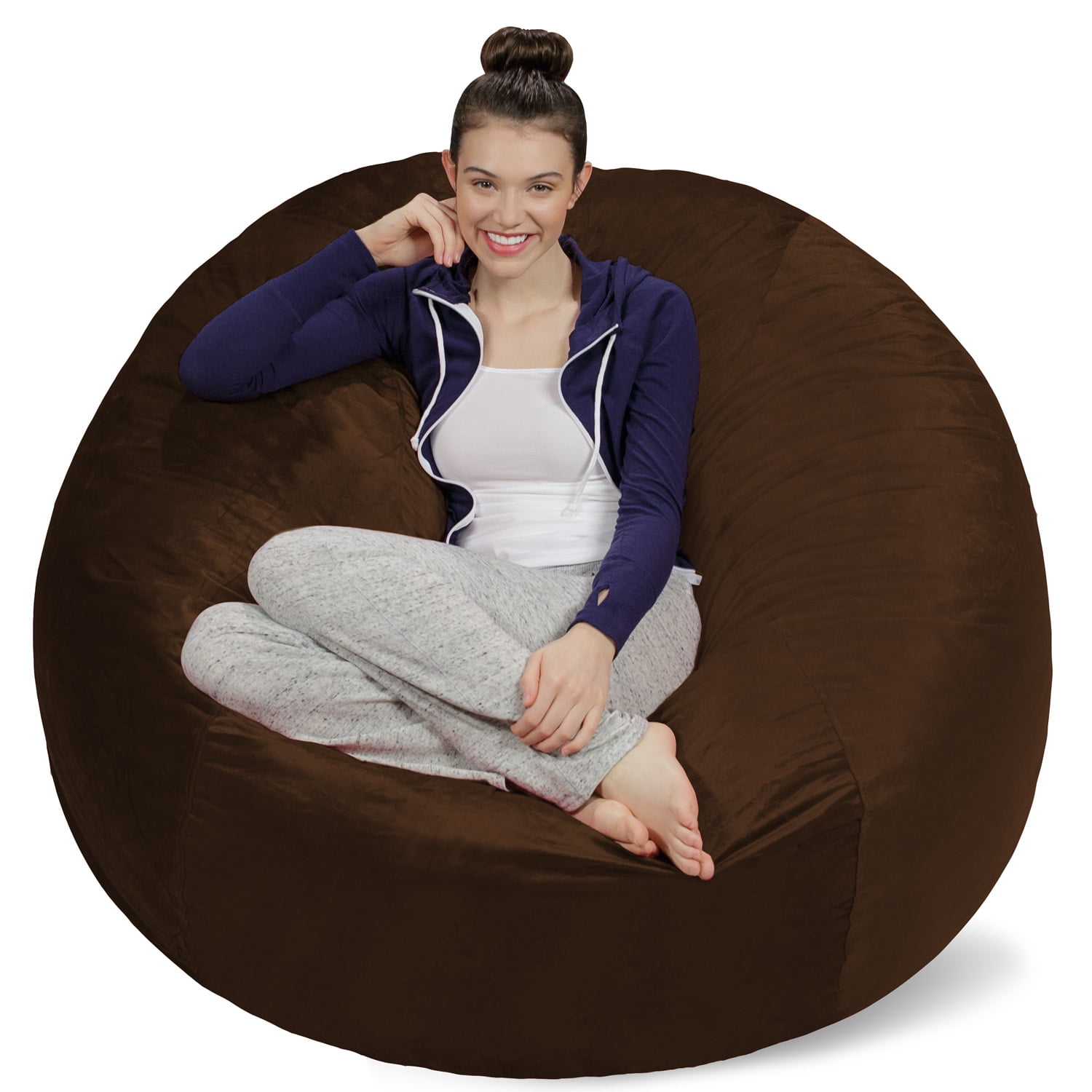 Wayfair  Large Pre-Filled Bean Bag Chairs You'll Love in 2024